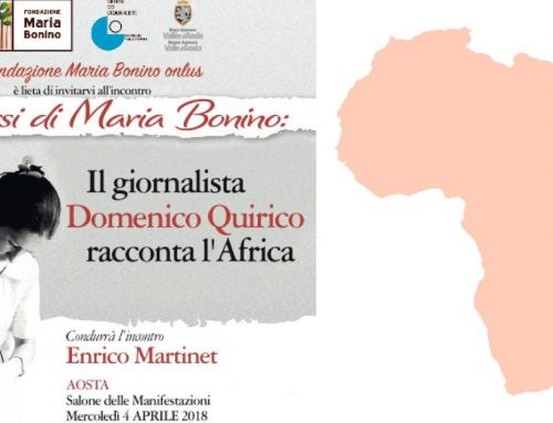 Domenico Quirico ospite della Fondazione Maria Bonino il 4 aprile ad Aosta