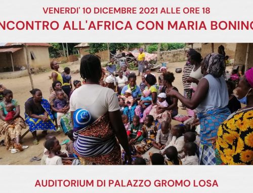 Incontro all’Africa con Maria Bonino 2021