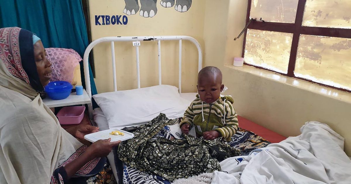 Cure gratuite per i bambini da 0 a 5 anni al Makiungu Hospital