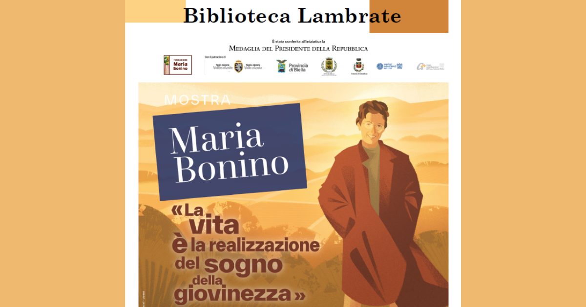 Mostra Maria Bonino alla Biblioteca di Lambrate