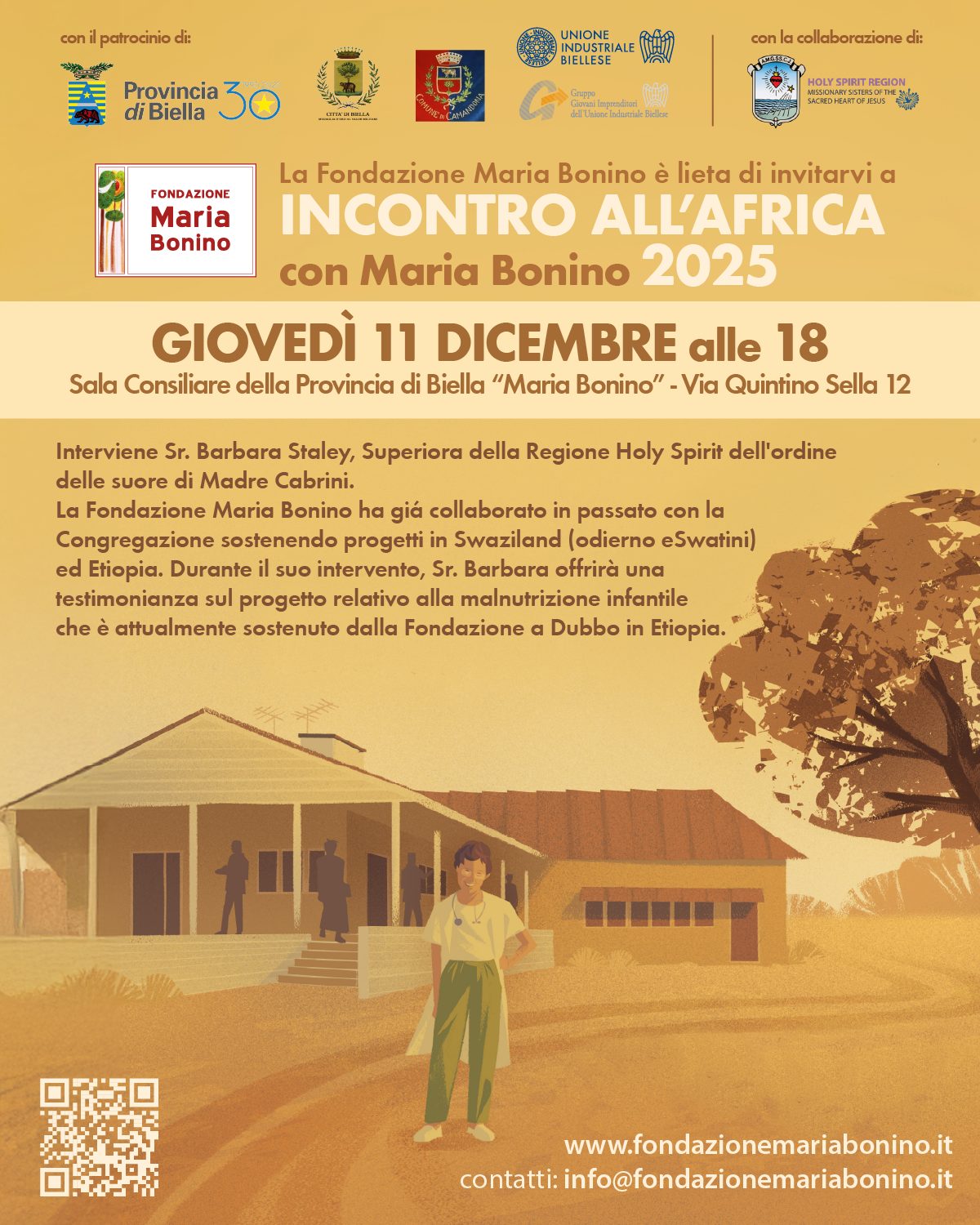 Incontro all'Africa con Maria Bonino - 2025